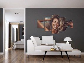 Obraz - Portret młodej kobiety (125x70 cm)