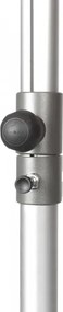 Doppler ALU EXPERT Teleskop parasol ogrodowy 400 cm antracyt