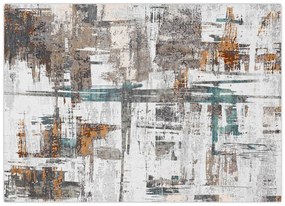 Obraz - Abstrakcyjne pociągnięcia (70x50 cm)
