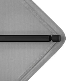 KNIRPS APOLL CZARNY 240 x 240 cm - ogrodowy parasol centralny