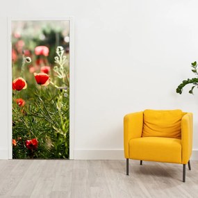 Fototapeta na drzwi - Maki (95x205cm)