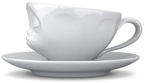 Biała porcelanowa całuśna filiżanka 58products, 200 ml