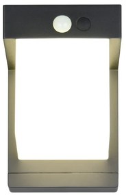 Zewnętrzna solarna lampa ścienna LED (wysokość 14 cm) Colombo – Trio