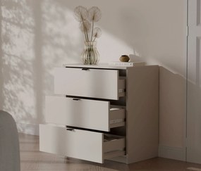 Kaszmirowa komoda z 3 szufladami do przechowywania H7-L03