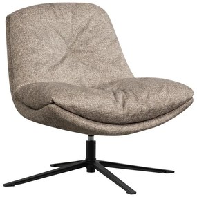 Obrotowy fotel w naturalnym kolorze Arve – WOOOD