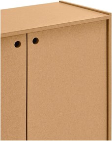 Komoda w naturalnym kolorze 197x80x40 cm Wally – Teulat