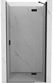Mexen Mist-H drzwi prysznicowe uchylne prawe 70 cm, transparent, czarne - 8A5-070-000-70-00-P