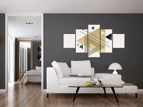 Obraz - Kształty geometryczne N⁰4 (125x70 cm)