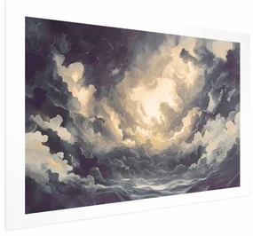 Plakat Gra światła 90x60 cm bez ramy z marginesem ARTGEIST B