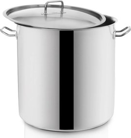 Garnek STOCK, stal nierdzewna, pokrywka, 50 l