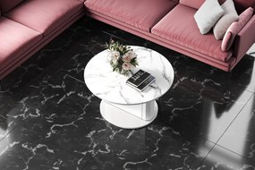 Ławostół podnoszony i rozkładany Primo Lux efekt marmuru połysk