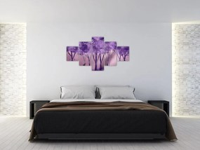 Obraz - Jeleń w magicznym lesie (125x70 cm)