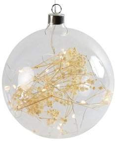 Świecąca kula dekoracyjna LED TANIA 16 cm