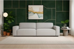 Cursal sofa 3 osobowa  244x102x70 cm jasno szary Raven 6