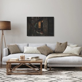Obraz na szkle - Ulica w Londynie (70x50 cm)