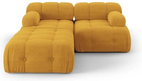 Musztardowy narożnik Ferento – Cosmopolitan Design