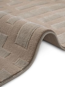 Dywan nowoczesny Perles Geometria beżowa 200 cm x 280 cm