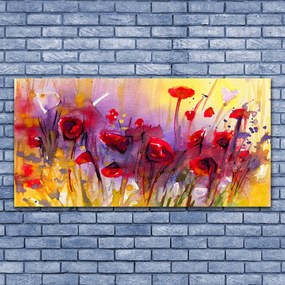 Obraz na płótnie Graficzna Interpretacja Flory