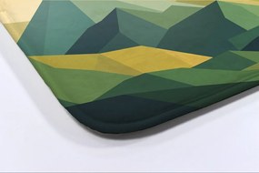 Dywanik do łazienki Dywanik do łazienki Góry Geometryczny
