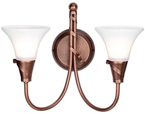 Elstead EM2-COPPER - Kinkiet EMILY 2xE14/40W/230V