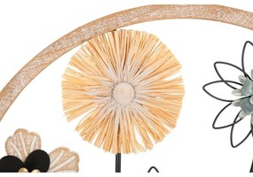 Metalowa dekoracja ścienna Floral – Mauro Ferretti