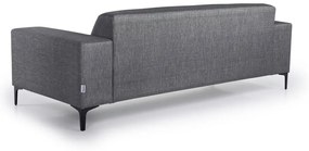 Antracytowa sofa Scandic Diva, 216 cm