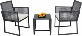 3 szt. zestaw mebli ogrodowych Fidola