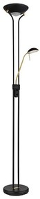 Globo 59020B - LED lampa stojací stmívatelná LEONAS LED/20W/230V + LED/5,5W 3000