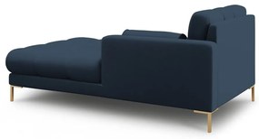 Niebieski szezlong (prawostronny) Bali – Cosmopolitan Design