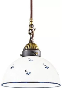Kolarz 731.30.16 - Żyrandol na lince NONNA 1xE27/75W/230V śr. 20 cm niebieski