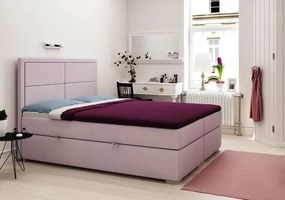 Podwójne łóżko boxspring Ronnet 160x200 - 32 kolory