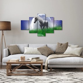 Obraz jednorożca (125x70 cm)