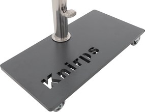 KNIRPS 25 kg - mobilna stalowa podstawa do parasola z kółkami