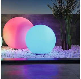 Eglo 98106 - Lampa zewnętrzna LED RGBW MONTEROLO-C 1x9W IP65 Ø390