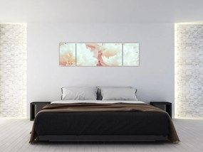 Obraz kwiatów (170x50 cm)