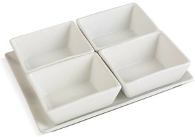 Lamart LT9220 5-częściowy zestaw misek doserwowania Dine, 20 x 15,5 cm