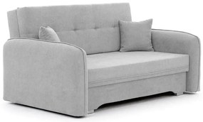 Sofa rozkładana z funkcją spania LAINE jasnoszara ELTAP