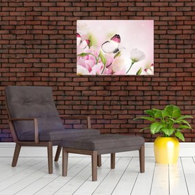 Obraz na szkle - Motyl (70x50 cm)