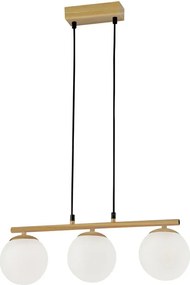 Stylowa lampa z 3 kloszami w stylu glamour - M073 E3-C62
