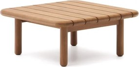 Stolik ogrodowy z litego drewna tekowego 70x70 cm Turqueta – Kave Home