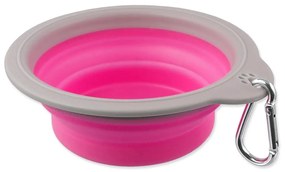 Plastikowa miska podróżna dla psów ø 15 cm Dog Fantasy – Plaček Pet Products