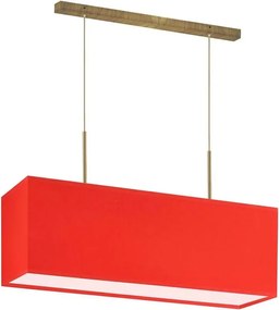 Lampa wisząca do jadalni na złotym stelażu - C4-P94