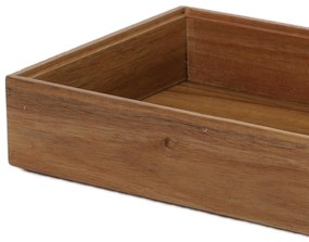 Drewniany organizer na biurko HEDO do szuflady, 30 x 15 x 5 cm