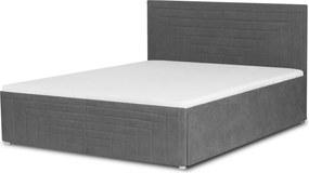 Łóżko FILI 140x200 cm Brąz Bez materaca