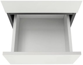 Biała wysoka wąska szafka łazienkowa 38x180 cm Wisla – Støraa
