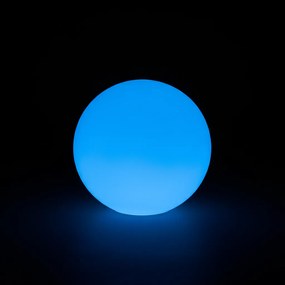 Świecąca kula LED 30 cm – 6 RGB + 3 białe