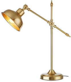 Lampa stołowa w kolorze złota Markslöjd Grimstad