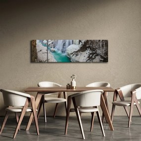 Obraz - Islandzka przyroda (170x50 cm)
