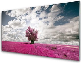 Panel nad blat kuchenny Samotne Drzewo W Polu