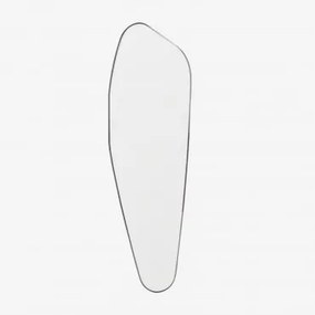 Nieregularne Lustro Ścienne 145x45 Cm Lucian Transparent - Sklum